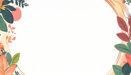 Creating a vibrant seasonal floral border for your designs home office digital art nature-inspired close-up creativity