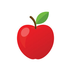 single color vector apple icon