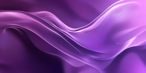 Obraz premium Abstract Purple Flowing Fabric Design