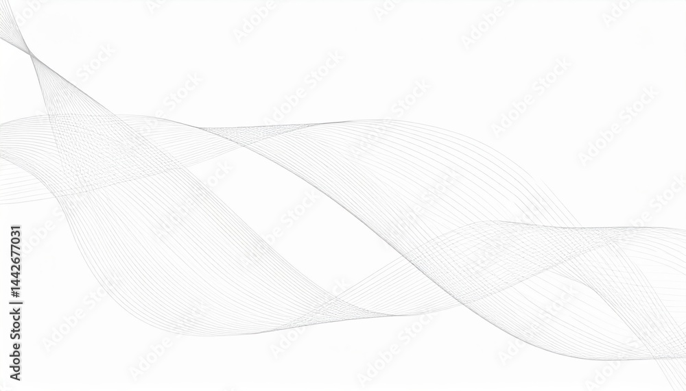Poster dynamic flowing lines design abstract art digital graphics modern aesthetics creative viewpoint visu
