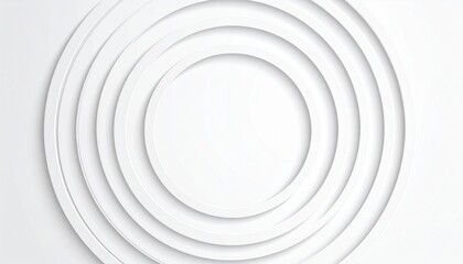 Creating dynamic white circular patterns graphic design digital art minimalistic environment abstract viewpoint visual concepts for modern aesthetics