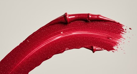 Sparkling lipstick impression in glossy finish