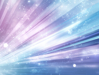 Fototapeta premium Vibrant blue and purple background with glowing effects, suitable for festive themes