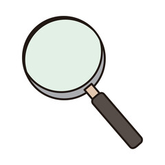 シンプルな虫眼鏡