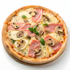 Delicious Ham and Mushroom Pizza Recipe