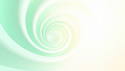 Fototapeta premium Dynamic swirling patterns abstract design visual art soft colors close-up view motion concept