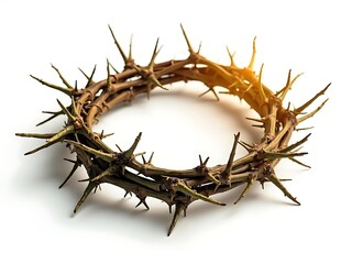 Obraz premium Crown of Thorns A Symbol of Sacrifice and Suffering