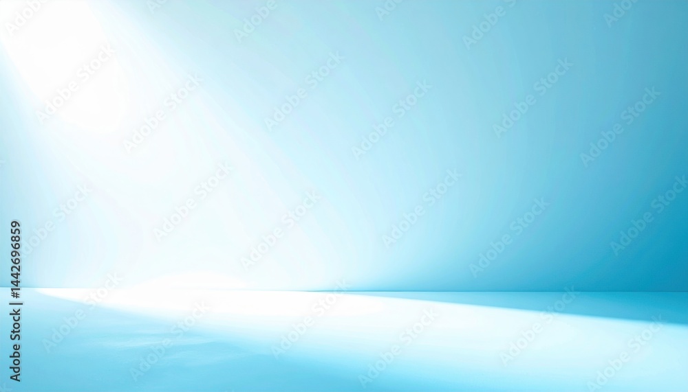 Poster illuminated abstract background studio setting digital artwork minimalist environment wide angle lig