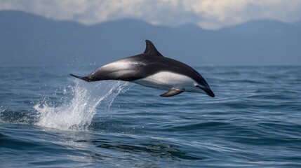 Leaping Dolphin: A Moment of Marine Grace