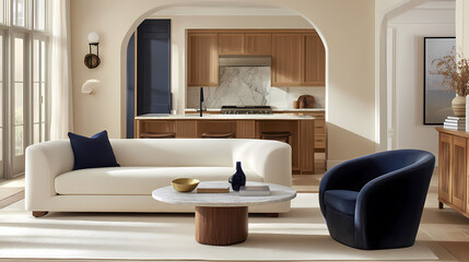 Modern Minimalist Living Room Interior Design