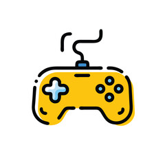 game controller on white background for web and graphic design