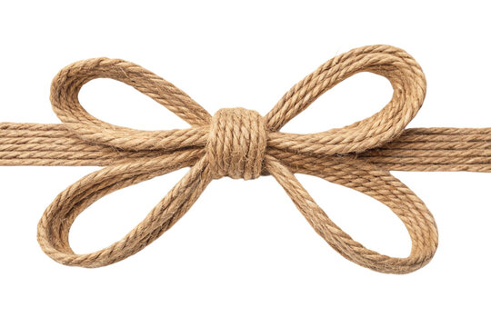 rope isolated on white