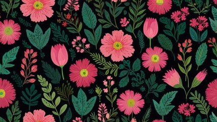 seamless floral pattern