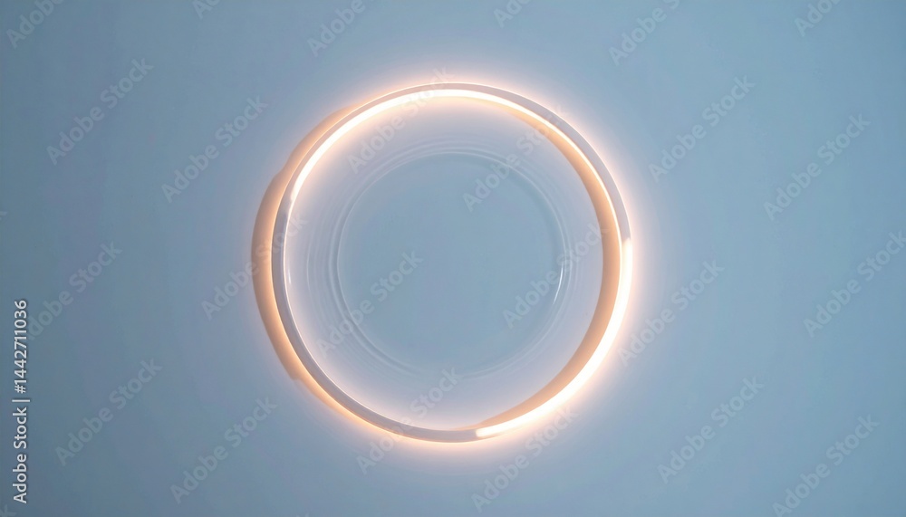 Poster dynamic circular animation digital design motion graphic modern aesthetics minimalist style visual c