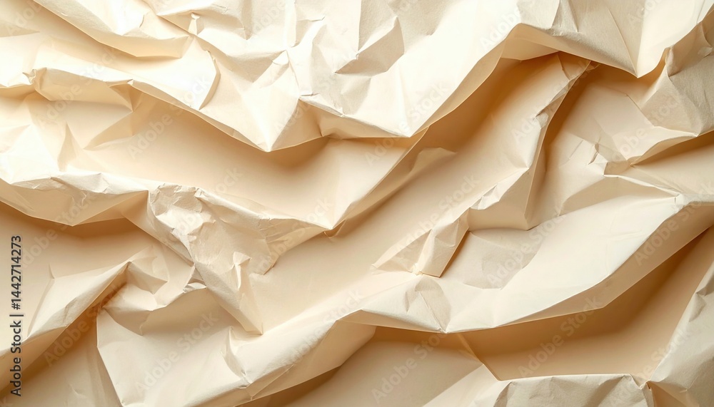 Poster crumpled paper texture studio environment close-up abstract background artistic concept