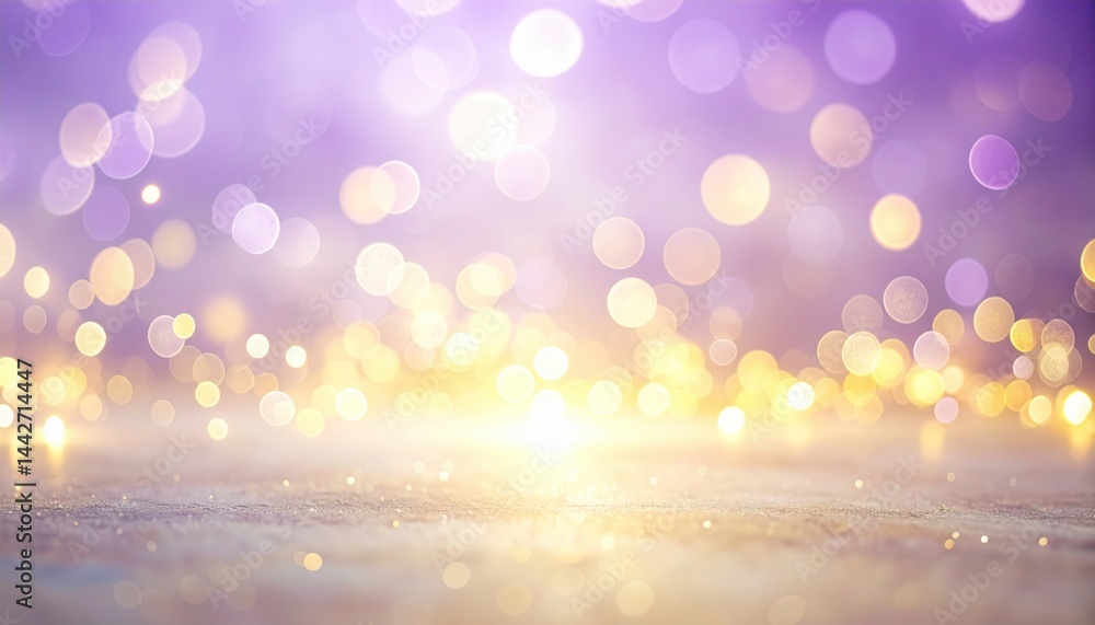 Poster captivating bokeh light display abstract background photographic imagery festive atmosphere close-up
