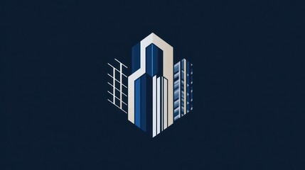 Fototapeta premium Cityscape Design, Abstract Modern