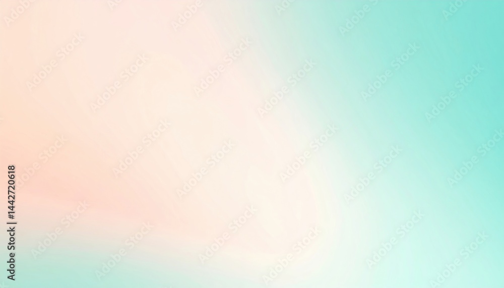Poster calm abstract gradient blending digital art soft color palette minimalist style modern aesthetic