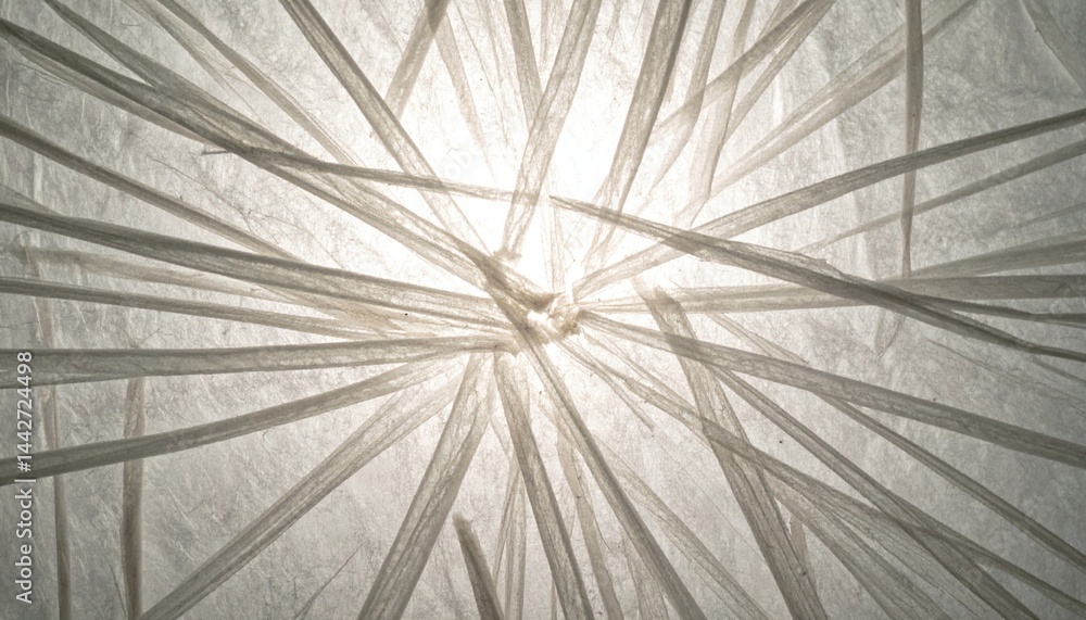 Poster dynamic light patterns through translucent materials abstract art installation indoor environment ar