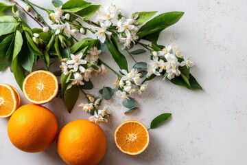 whole oranges