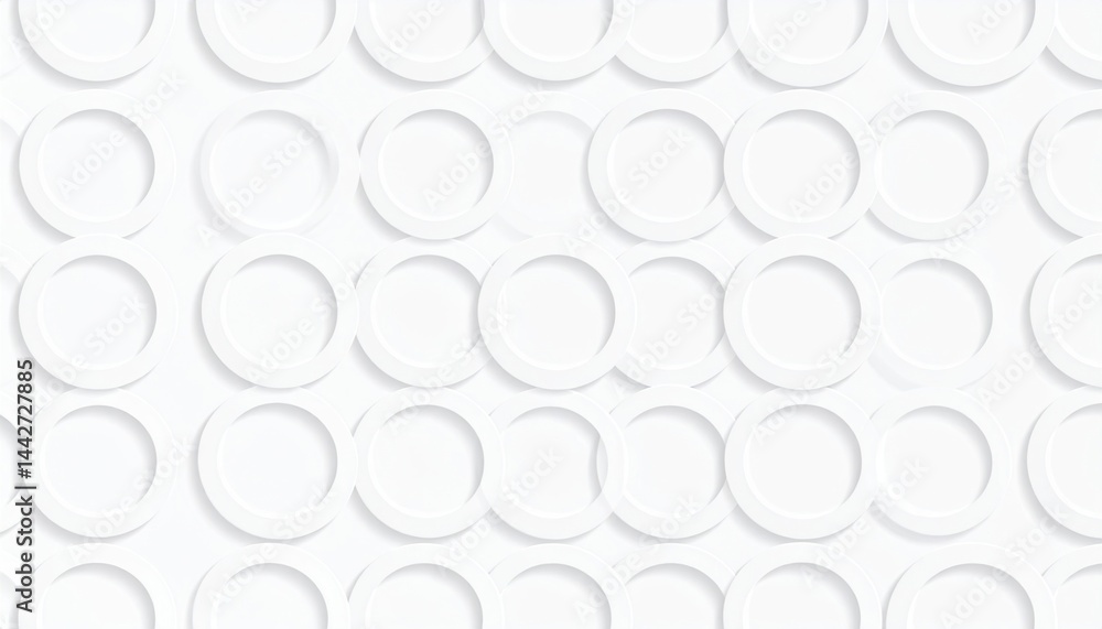 Poster dynamic circular patterns abstract art digital design minimalist style high-contrast environment top