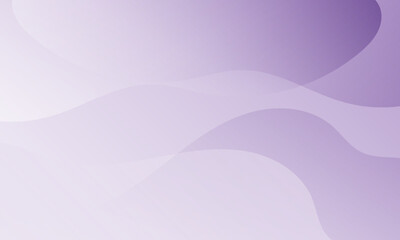 Naklejka premium Minimalist banner wavy background in purple color. EPS 10