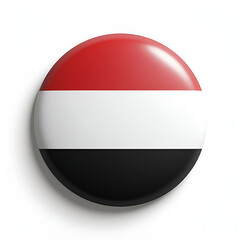 A set of shiny round buttons featuring the flags of Poland, Austria, and the Netherlands, with a 3D glossy effect, representing national symbols in Europe