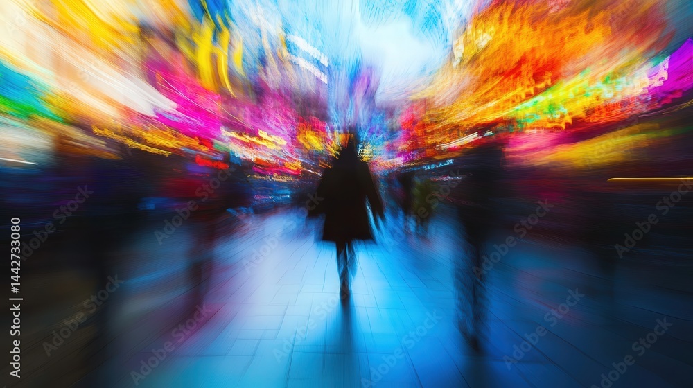 Poster artistic blurs and vibrant motion characterize these abstract backgrounds, creating a visually engag