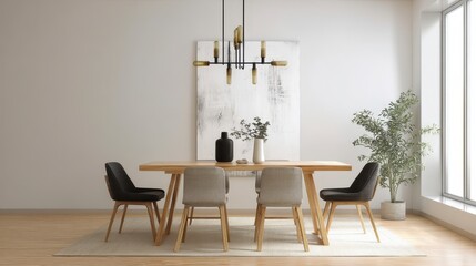 Modern Stylish Dining Space