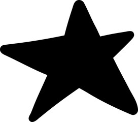 Ribbon-Like Abstract Line with Elegant Swirls in Black Ink