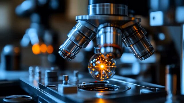 Lab Microscope Sample Research Analysis