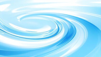 Swirling blue water motion abstract background digital art calm environment close-up view fluid dynamics concept
