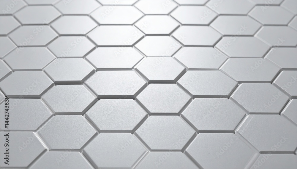Poster geometric pattern design digital environment graphic content hexagonal shapes modern aesthetic abstr