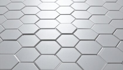 Naklejka premium Geometric pattern design digital environment graphic content hexagonal shapes modern aesthetic abstract viewpoint