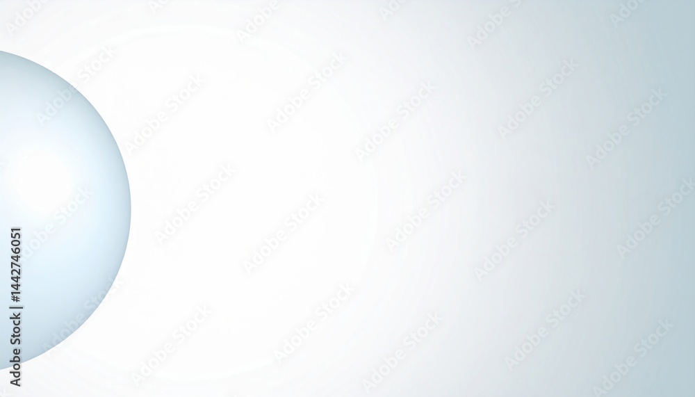 Aufkleber dynamic white sphere animation abstract digital space graphic design minimalist environment close-up
