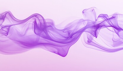 Abstract purple smoke swirls