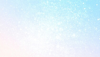 Obraz premium Soft blue and white sparkling background digital art abstract design calm environment wide viewpoint visual serenity