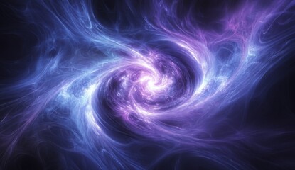 Obraz premium Cosmic vortex of swirling energy