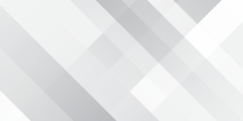 Vector 3D white geometric abstract background overlap layer on bright modern abstract simple abstract