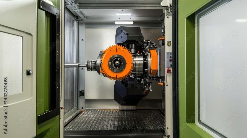 Poster advanced injection molding machine producing plastic components efficiently