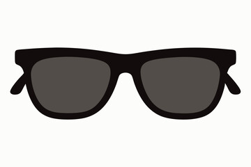 Fototapeta premium Minimalist stylish sunglasses vector art
