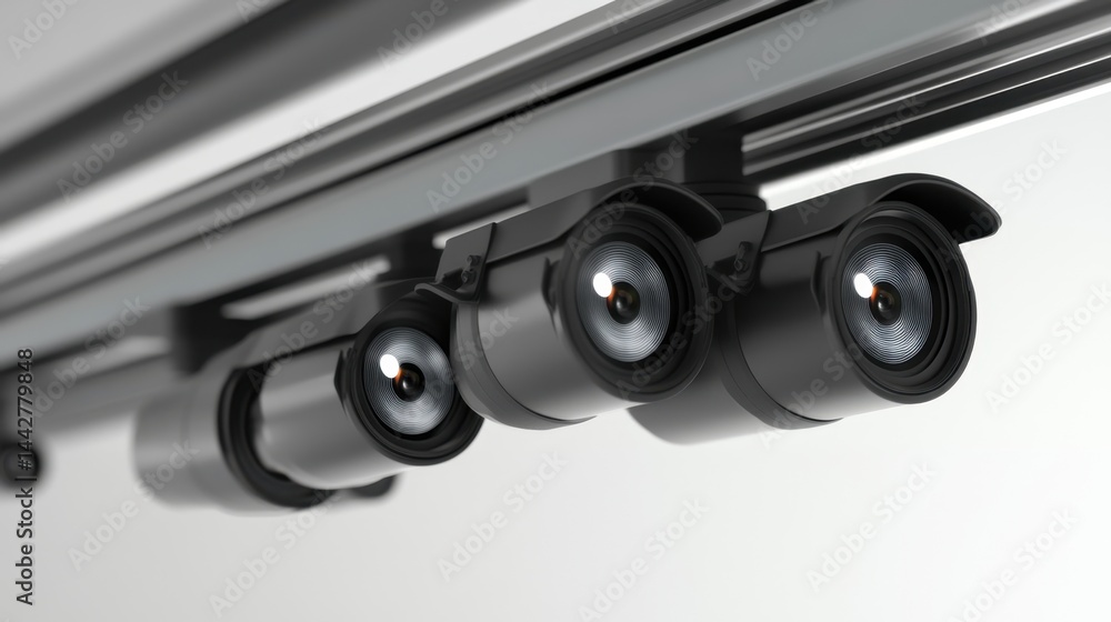Poster smart cameras performing automated quality checks in an industrial line