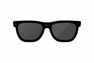 Minimalist stylish sunglasses vector art