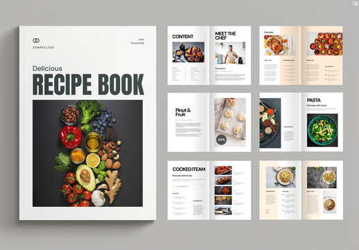 Special Recipe Book Layout