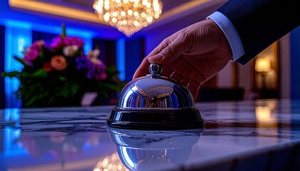 Inviting luxury with every gentle ring.  