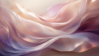 delicate fabric flows with detailed textures and subtle shifting light patterns vertical