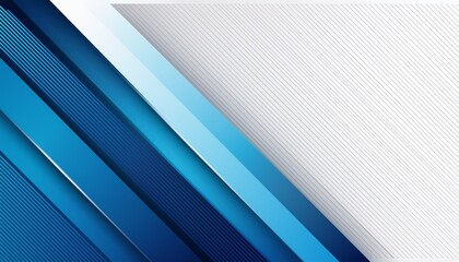 Obraz premium abstract blue and white background in creative geometric art pattern modern abstract art style business background with diagonal stripes shapes and triangles in border design