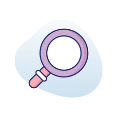 Magnifier  Vector icon
