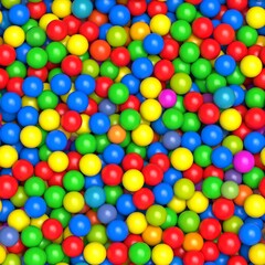 Colorful Ball Pit Pattern