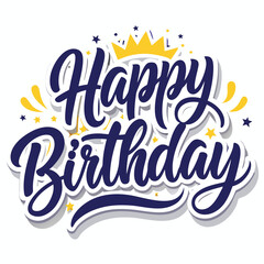 Obraz premium Happy Birthday Graphic Design (2)